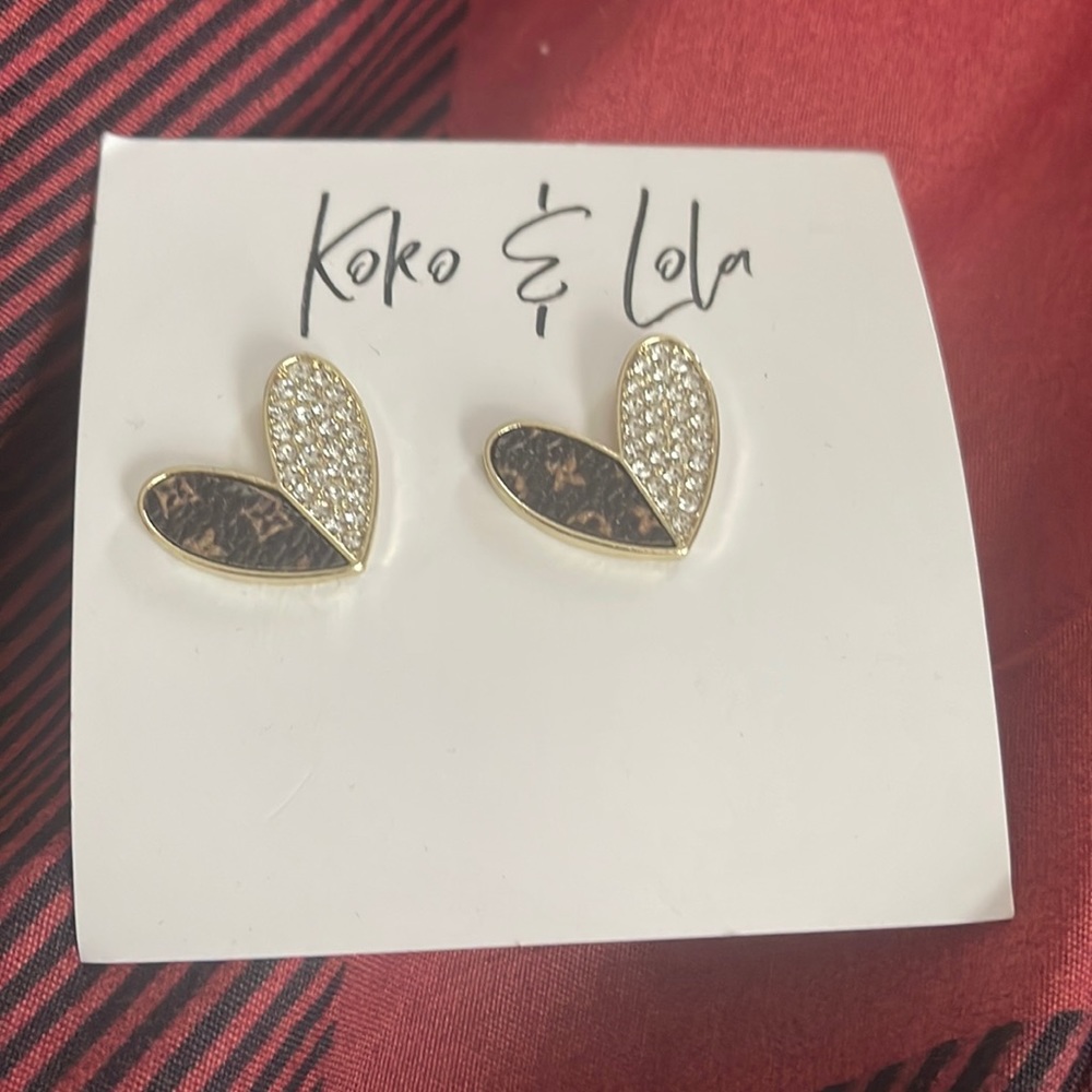LV earrings